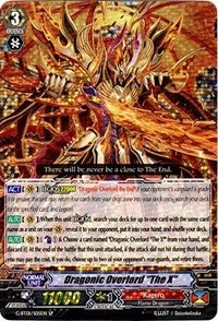 Dragonic Overlord ’The X’ (SP) (105) [G-BT01] - Cardfight Vanguard Single