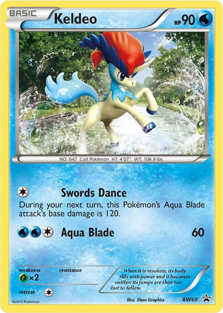 Keldeo - BW60 (BW60) (PR)