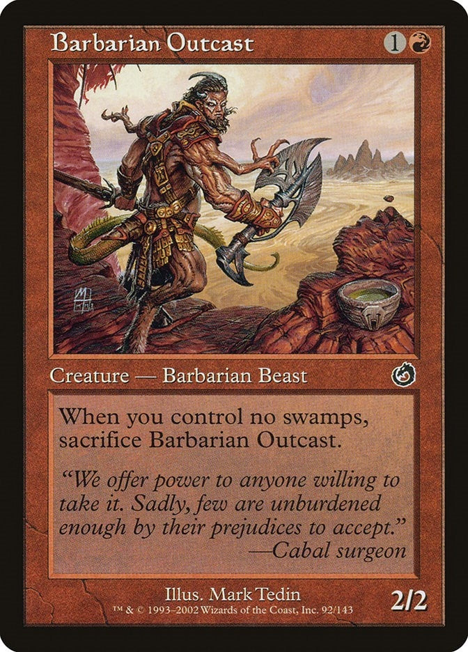Barbarian Outcast (92) [TOR] - MTG Single