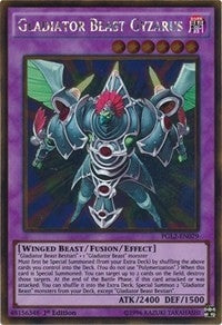 Gladiator Beast Gyzarus (2079) (PGL2) - YuGiOh Single