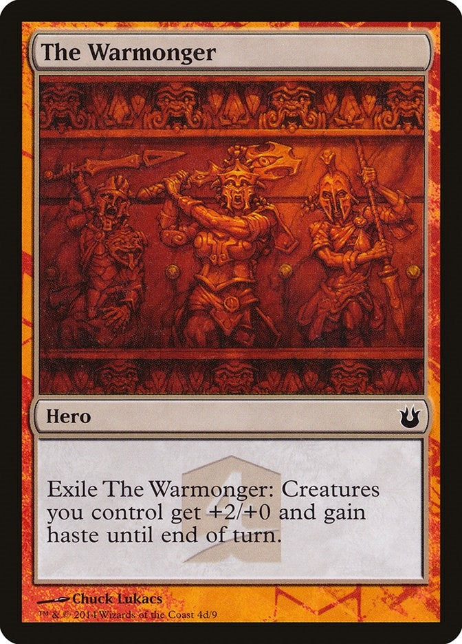 The Warmonger [HERO] - MTG Single