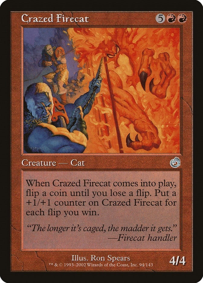 Crazed Firecat (94) [TOR] - MTG Single