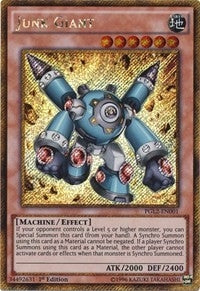 Junk Giant (2001) (PGL2) - YuGiOh Single