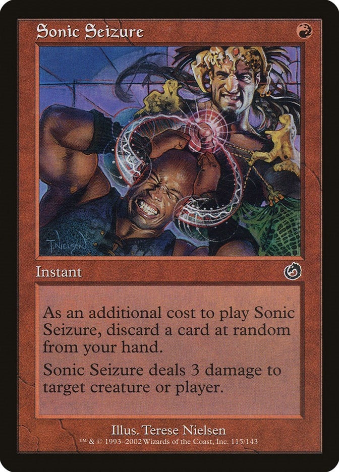 Sonic Seizure (115) [TOR] - MTG Single