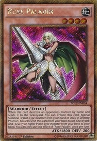 Rose Paladin (2004) (PGL2) - YuGiOh Single