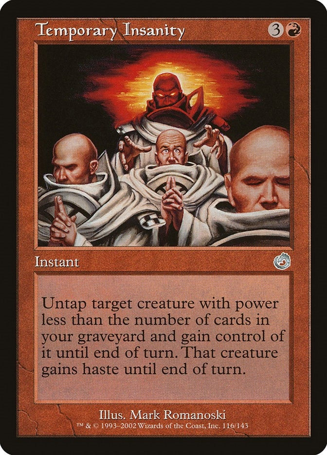 Temporary Insanity (116) [TOR] - MTG Single