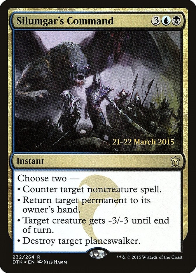 Silumgar’s Command (232) [PRE] - MTG Single