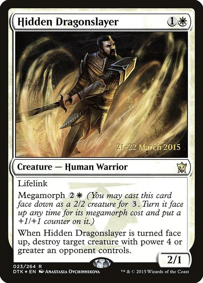 Hidden Dragonslayer (23) [PRE] - MTG Single