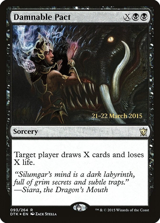 Damnable Pact (93) [PRE] - MTG Single