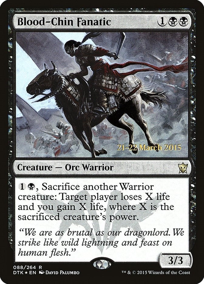 Blood-Chin Fanatic (88) [PRE] - MTG Single