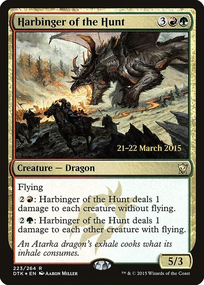 Harbinger of the Hunt (223) [PRE] - MTG Single