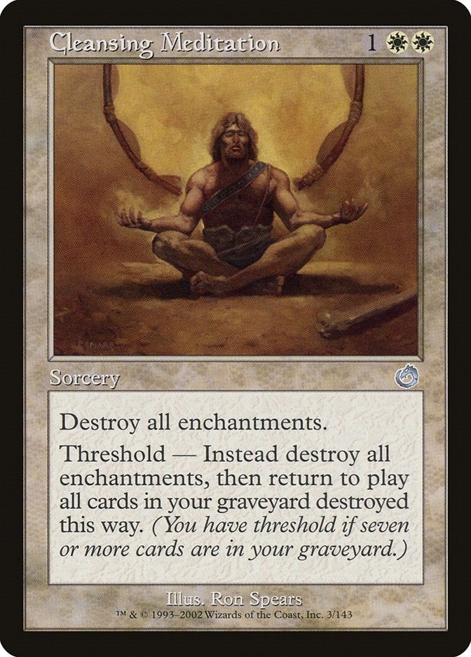 Cleansing Meditation (3) [TOR] - MTG Single