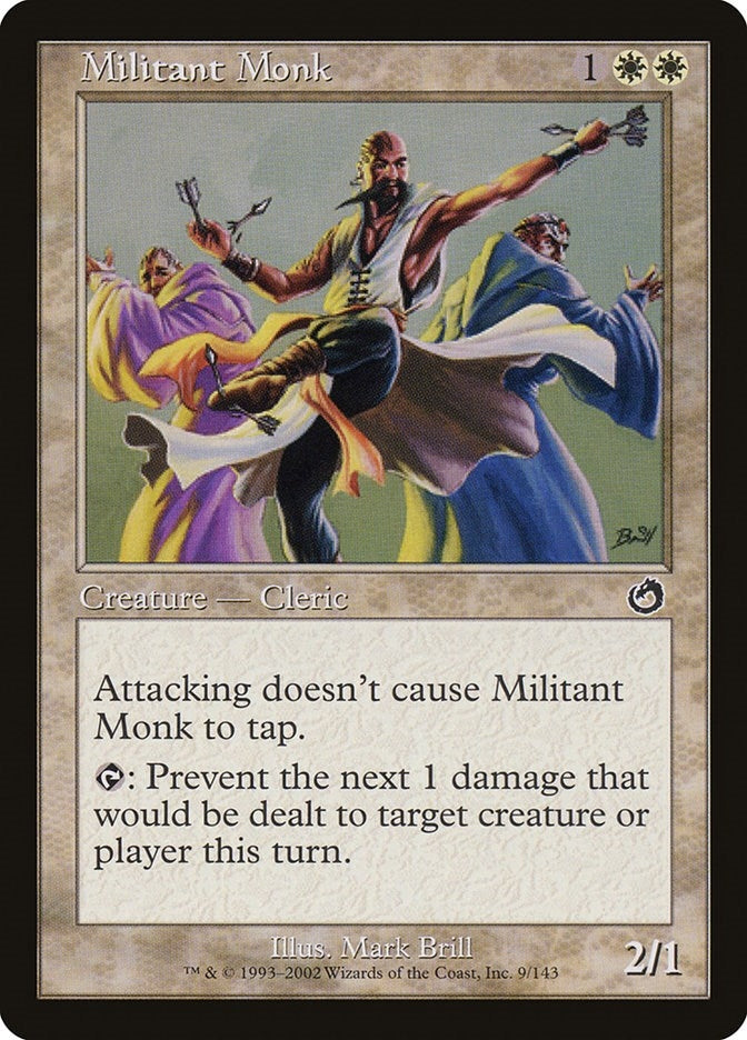 Militant Monk (9) [TOR] - MTG Single