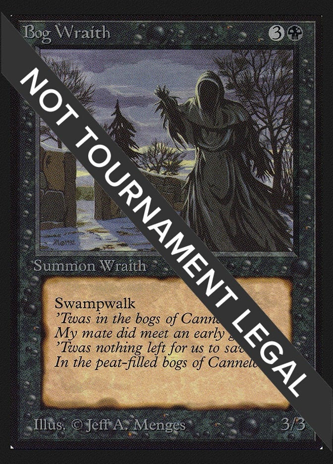 Bog Wraith (IE) [IED] - MTG Single