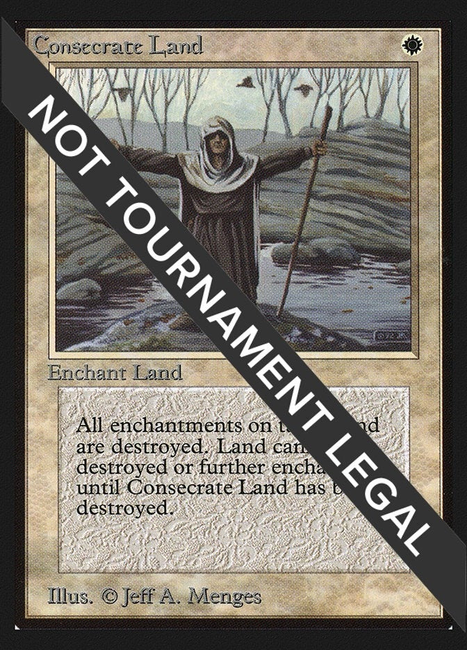 Consecrate Land (IE) [IED] - MTG Single