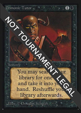 Demonic Tutor (IE) [IED] - MTG Single