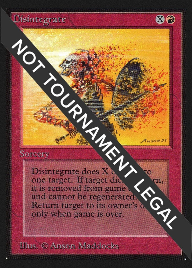 Disintegrate (IE) [IED] - MTG Single