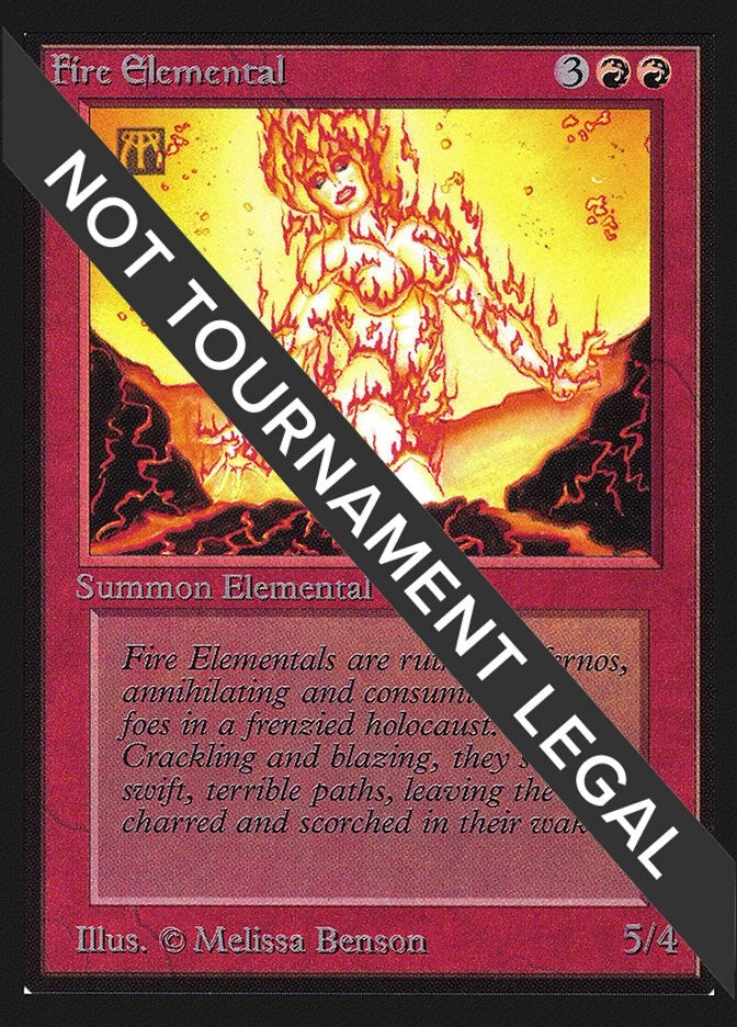Fire Elemental (IE) [IED] - MTG Single