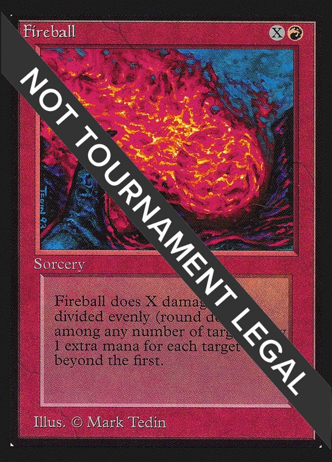 Fireball (IE) [IED] - MTG Single