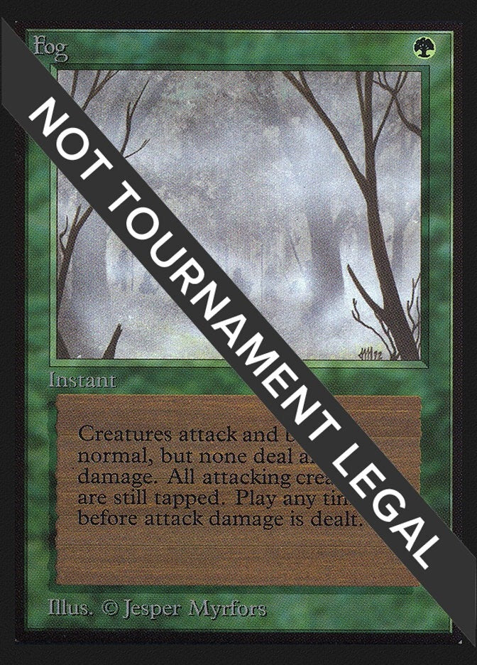 Fog (IE) [IED] - MTG Single