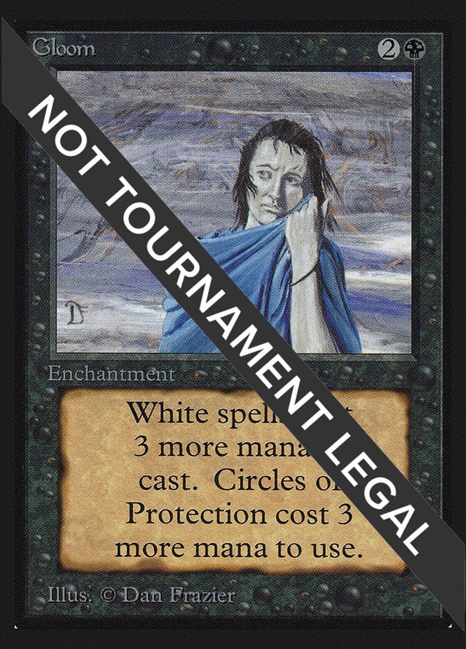 Gloom (IE) [IED] - MTG Single