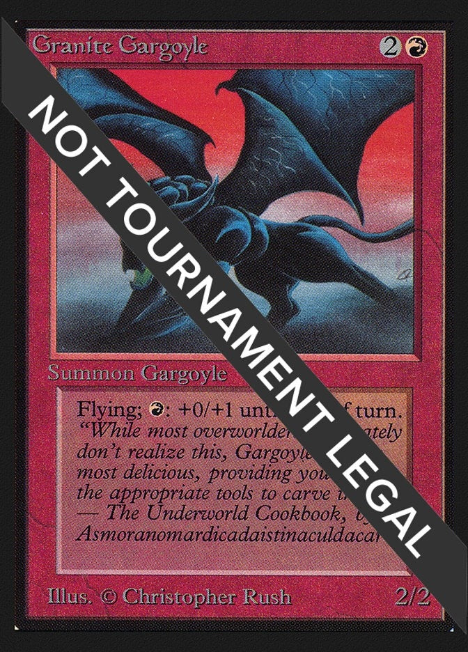 Granite Gargoyle (IE) [IED] - MTG Single