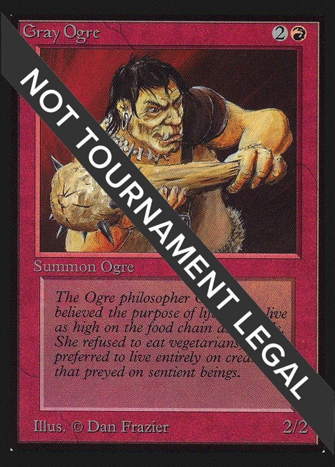 Gray Ogre (IE) [IED] - MTG Single