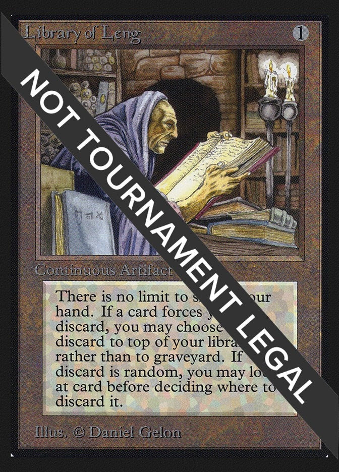 Library of Leng (IE) [IED] - MTG Single
