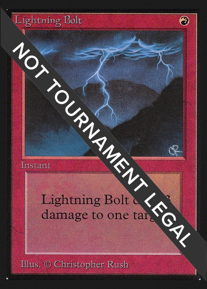 Lightning Bolt (IE) [IED] - MTG Single