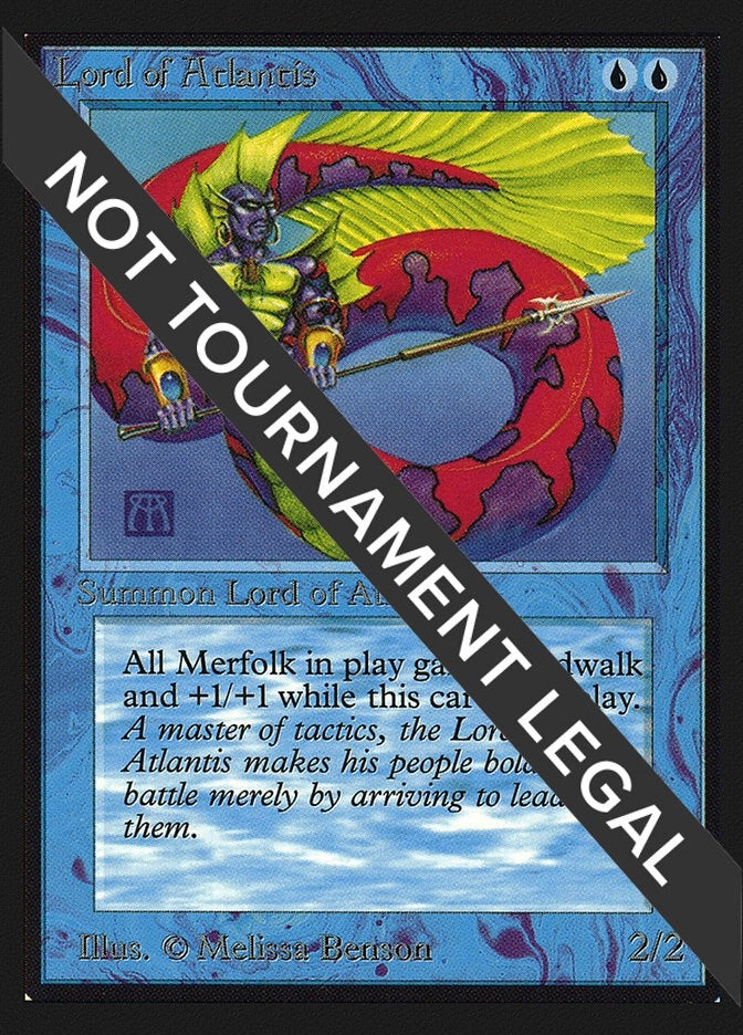 Lord of Atlantis (IE) [IED] - MTG Single