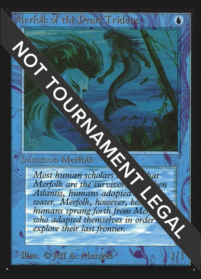 Merfolk of the Pearl Trident (IE) [IED] - MTG Single