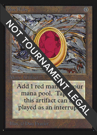 Mox Ruby (IE) [IED] - MTG Single