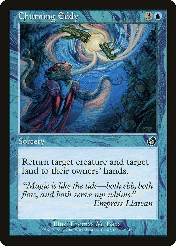 Churning Eddy (32) [TOR] - MTG Single