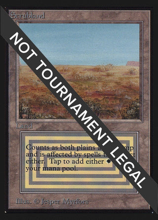 Scrubland (IE) [IED] - MTG Single