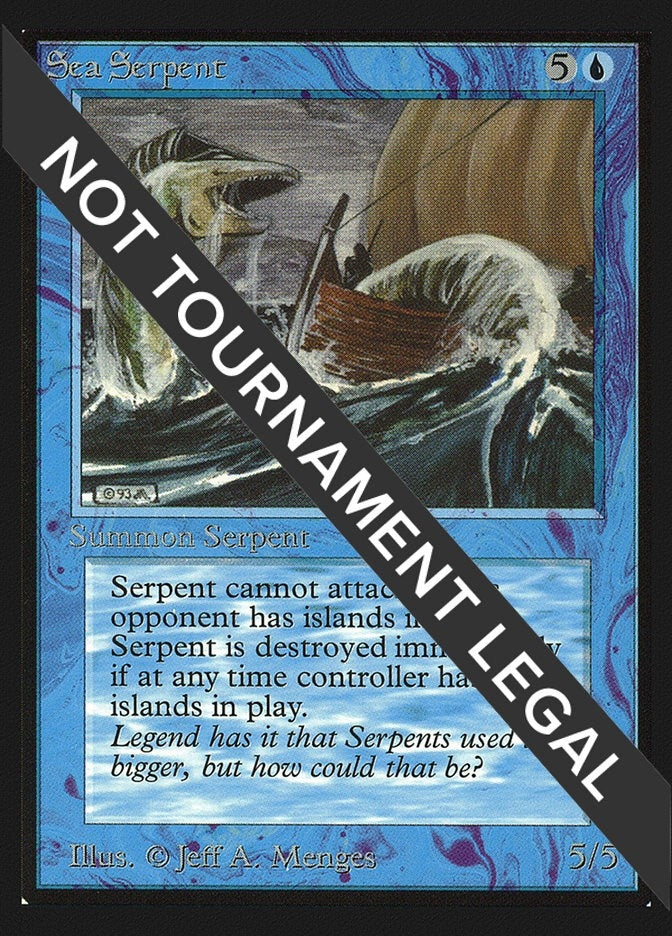 Sea Serpent (IE) [IED] - MTG Single