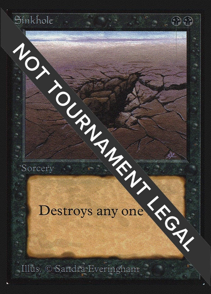 Sinkhole (IE) [IED] - MTG Single