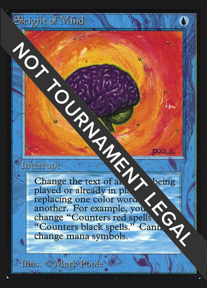 Sleight of Mind (IE) [IED] - MTG Single
