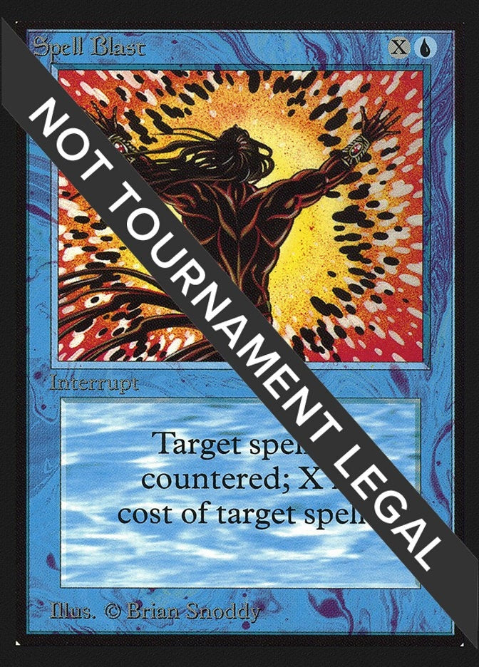 Spell Blast (IE) [IED] - MTG Single