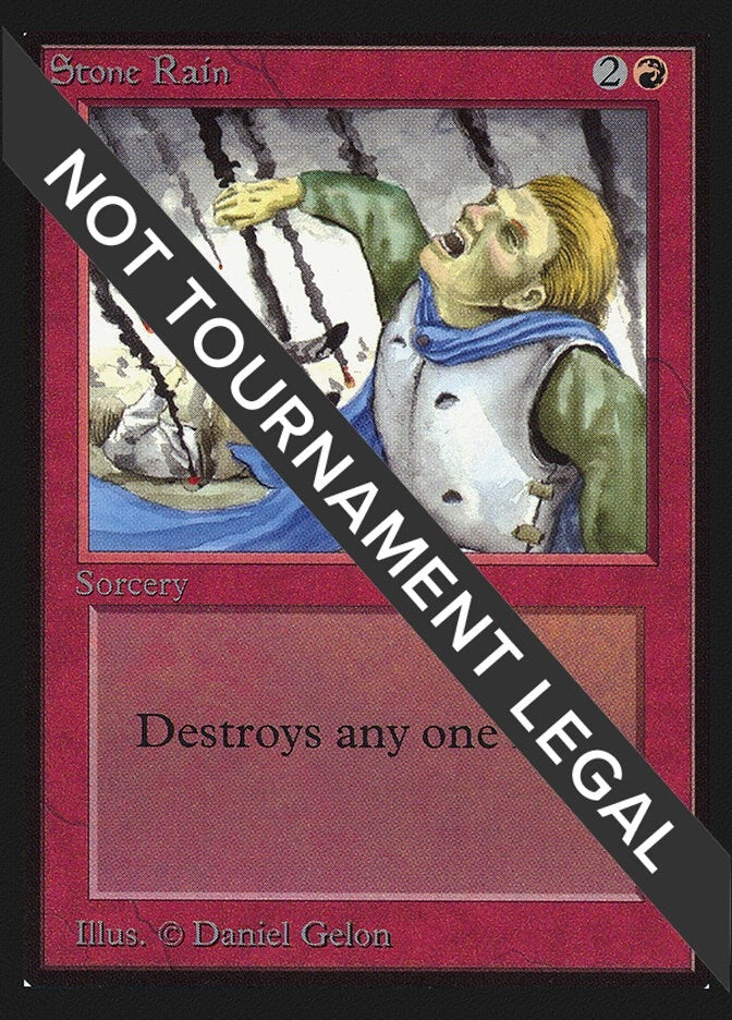 Stone Rain (IE) [IED] - MTG Single