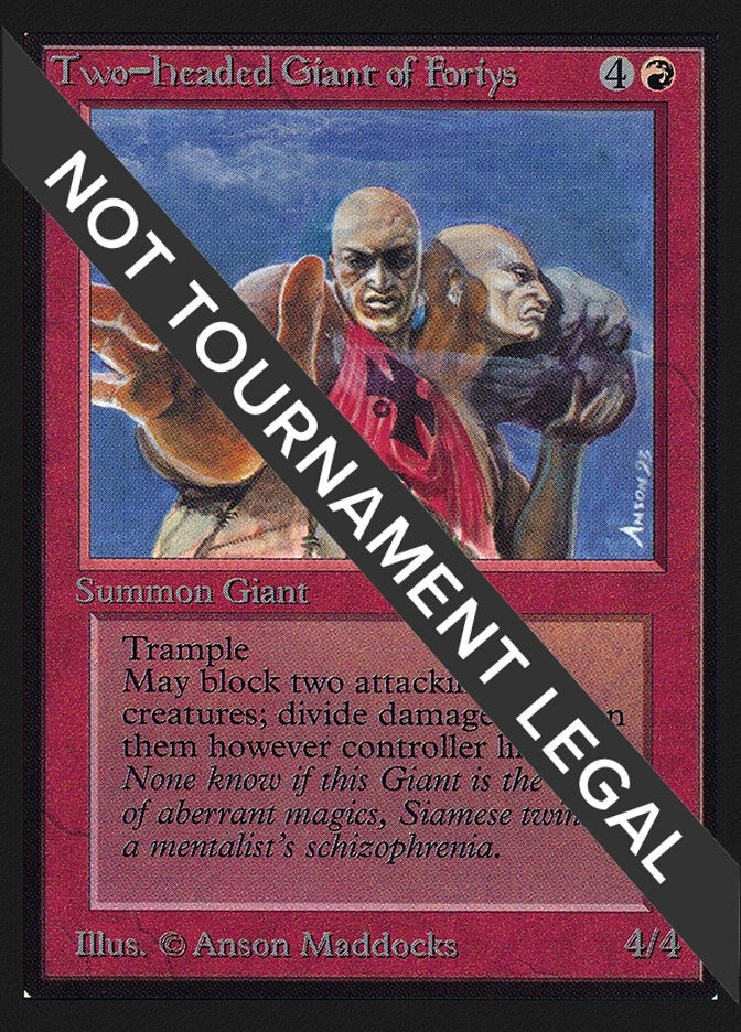 Two-Headed Giant of Foriys (IE) [IED] - MTG Single