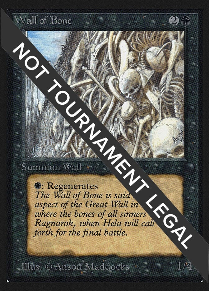 Wall of Bone (IE) [IED] - MTG Single