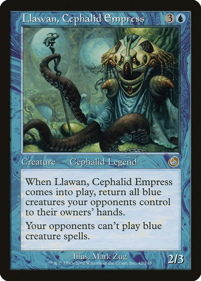 Llawan Cephalid Empress (42) [TOR] - MTG Single