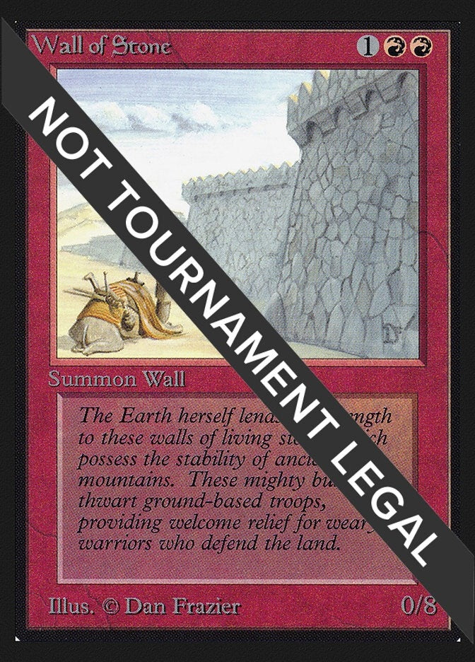 Wall of Stone (IE) [IED] - MTG Single