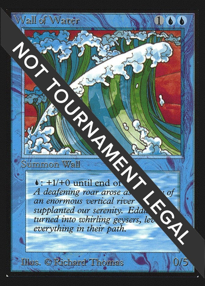 Wall of Water (IE) [IED] - MTG Single