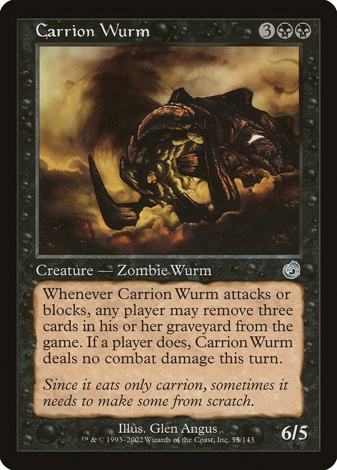 Carrion Wurm (55) [TOR] - MTG Single