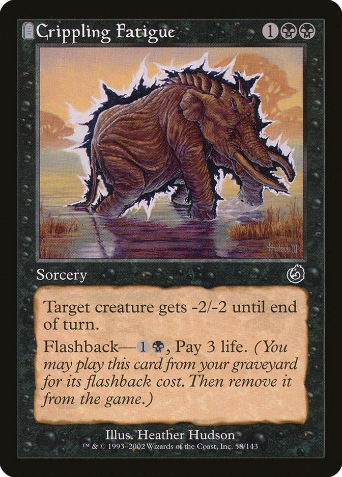 Crippling Fatigue (58) [TOR] - MTG Single