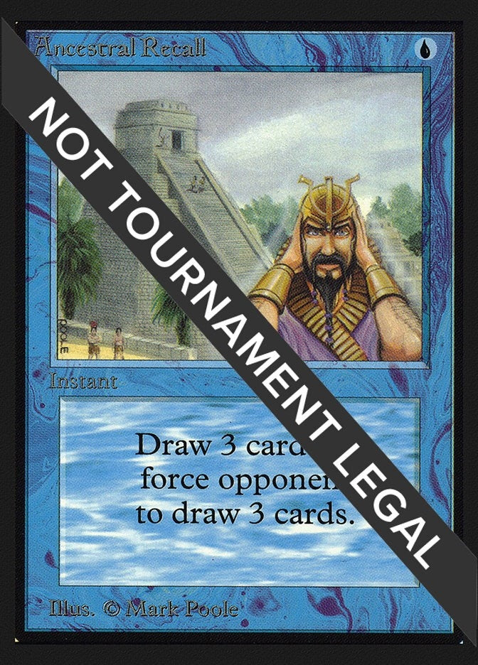 Ancestral Recall (CE) [CED] - MTG Single