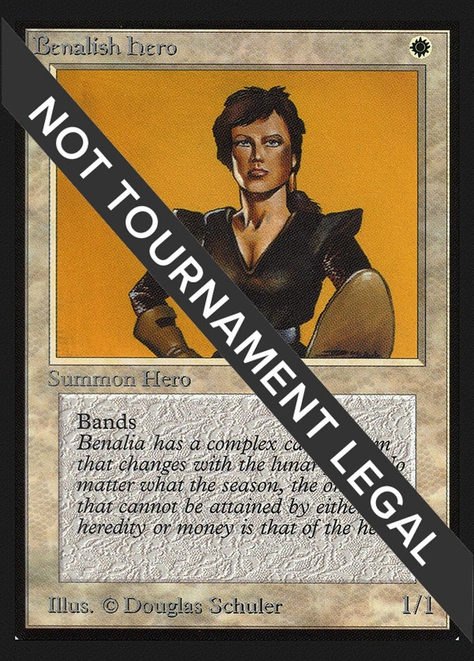 Benalish Hero (CE) [CED] - MTG Single