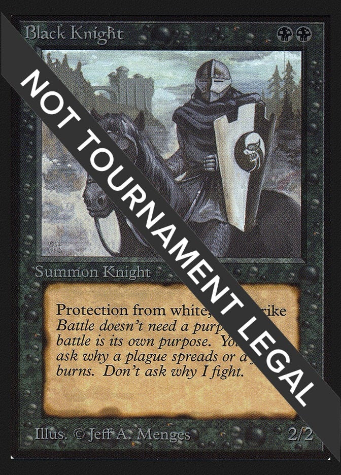 Black Knight (CE) [CED] - MTG Single