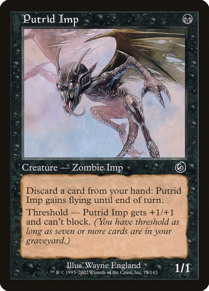 Putrid Imp (77) [TOR] - MTG Single
